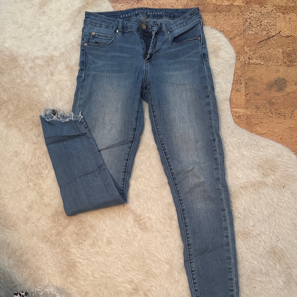 Articles Of Society Light Blue Skinny Jeans